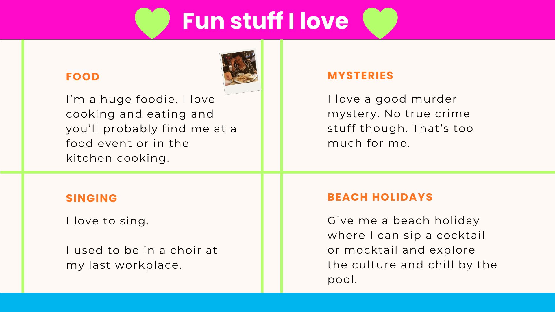 Fun stuff for website