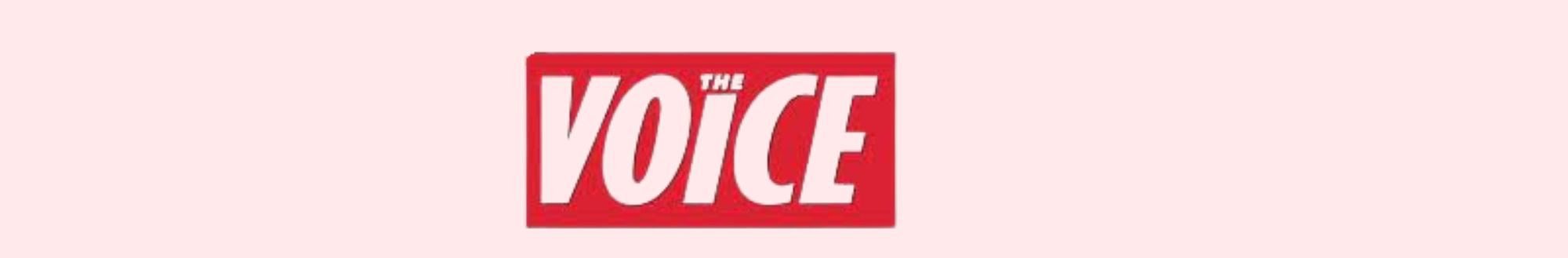 Pink voice banner